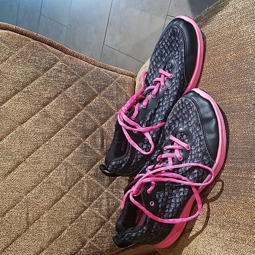 Vionic Python Multicolor Print Lace Up Sneakers R… - image 1